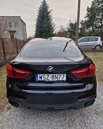 BMW X6 cena 265000 przebieg: 89500, rok produkcji 2018 z Czchów małe 596